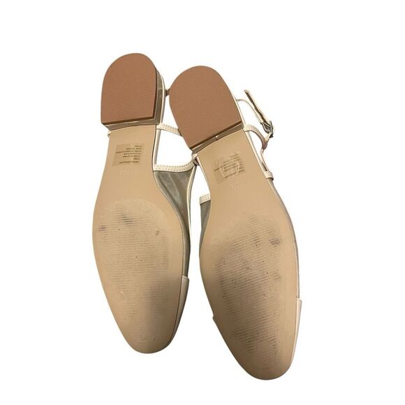 Steve Madden Vahalla Slingback Cap Toe Pumps Pale Pink Size 10 NEW - Picture 6 of 7